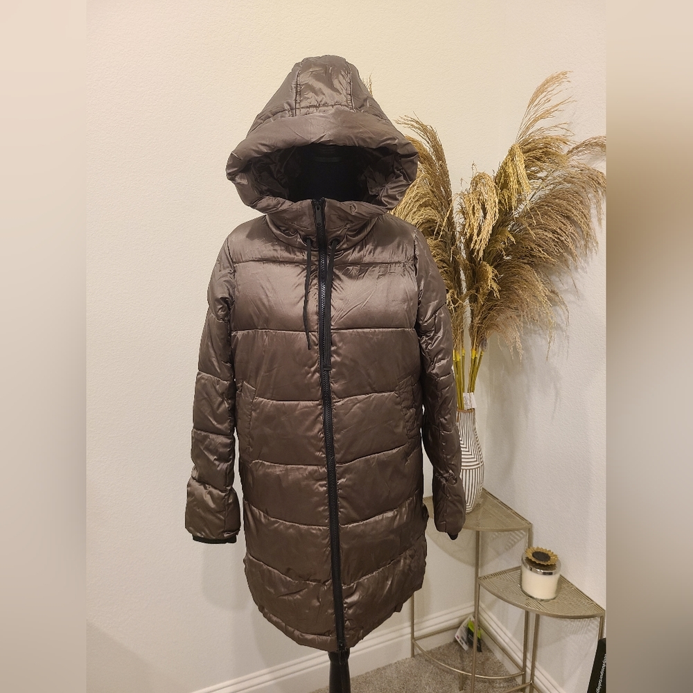 Sam Edelman Funnel Collar Puffer w/Hood (NWOT)